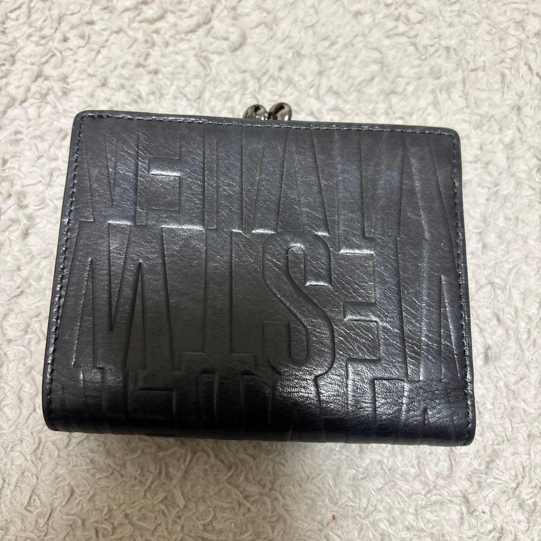 Vivienne Westwood 折財布 口金 がま口　レザー　ブラック