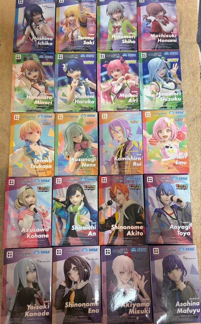 プロジェクトセカイ プロセカ プライズフィギュア まとめ売り