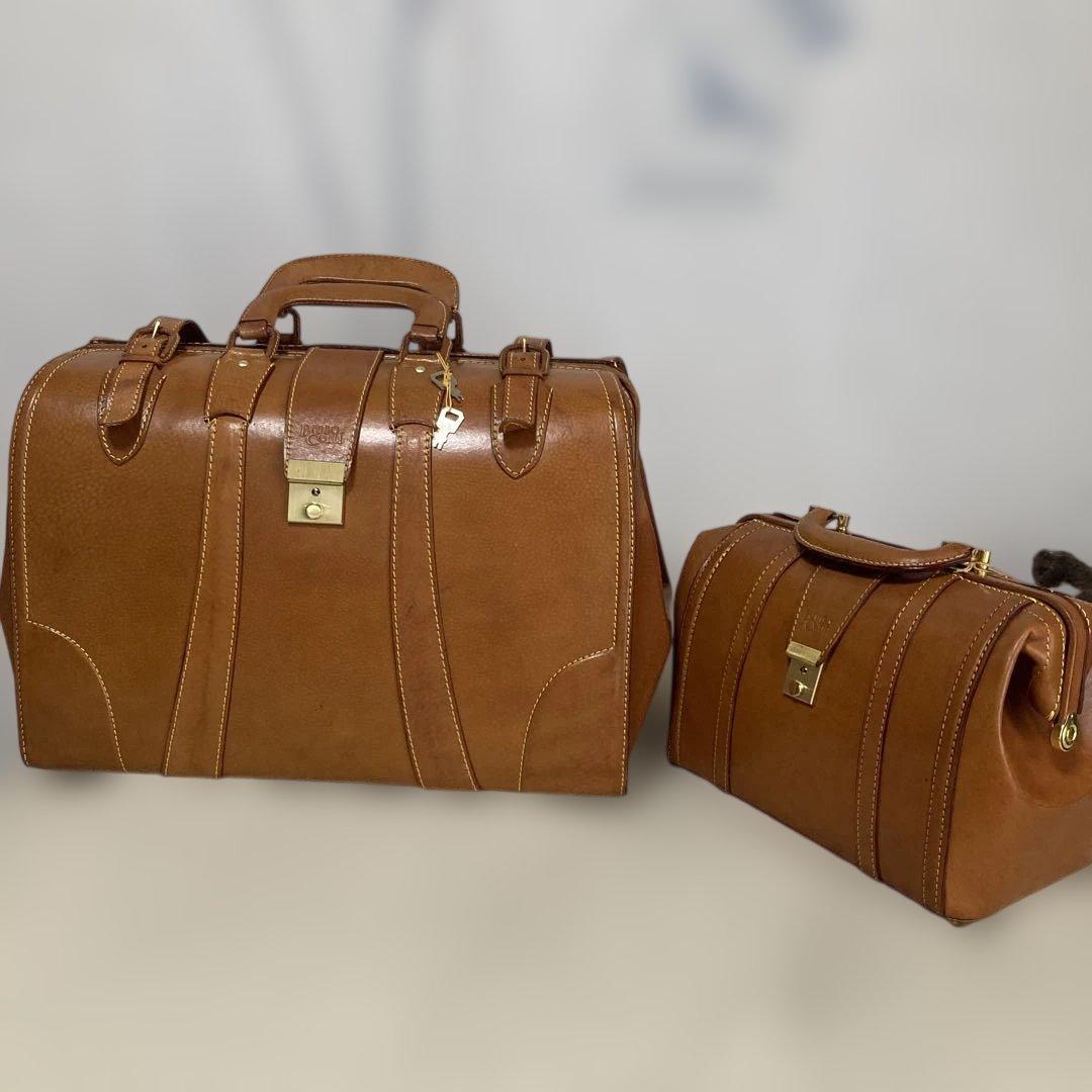 Bruno Conti ブルーノコンテイ ボストンバッグ 大小2個セット