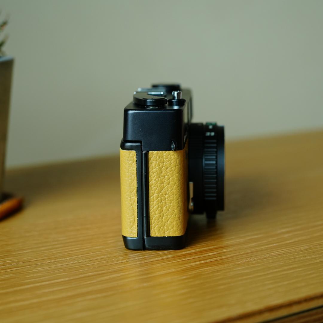 Konica C35 flash matic ブラック×イエロー【整備済完動品】