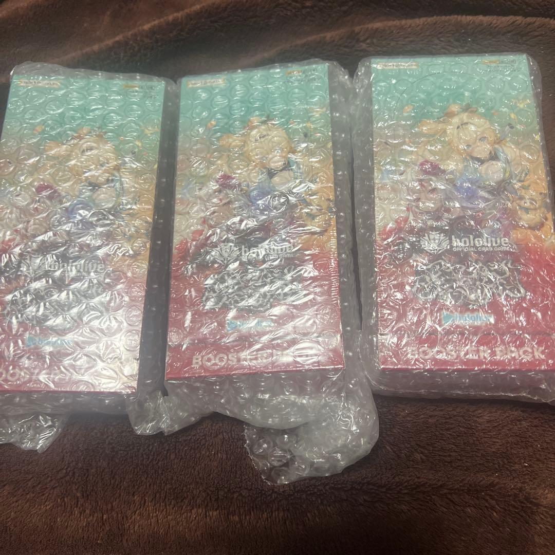 ホロライブ カードダス アヤカシヴァーミリオン シュリンク付き　3ボックス