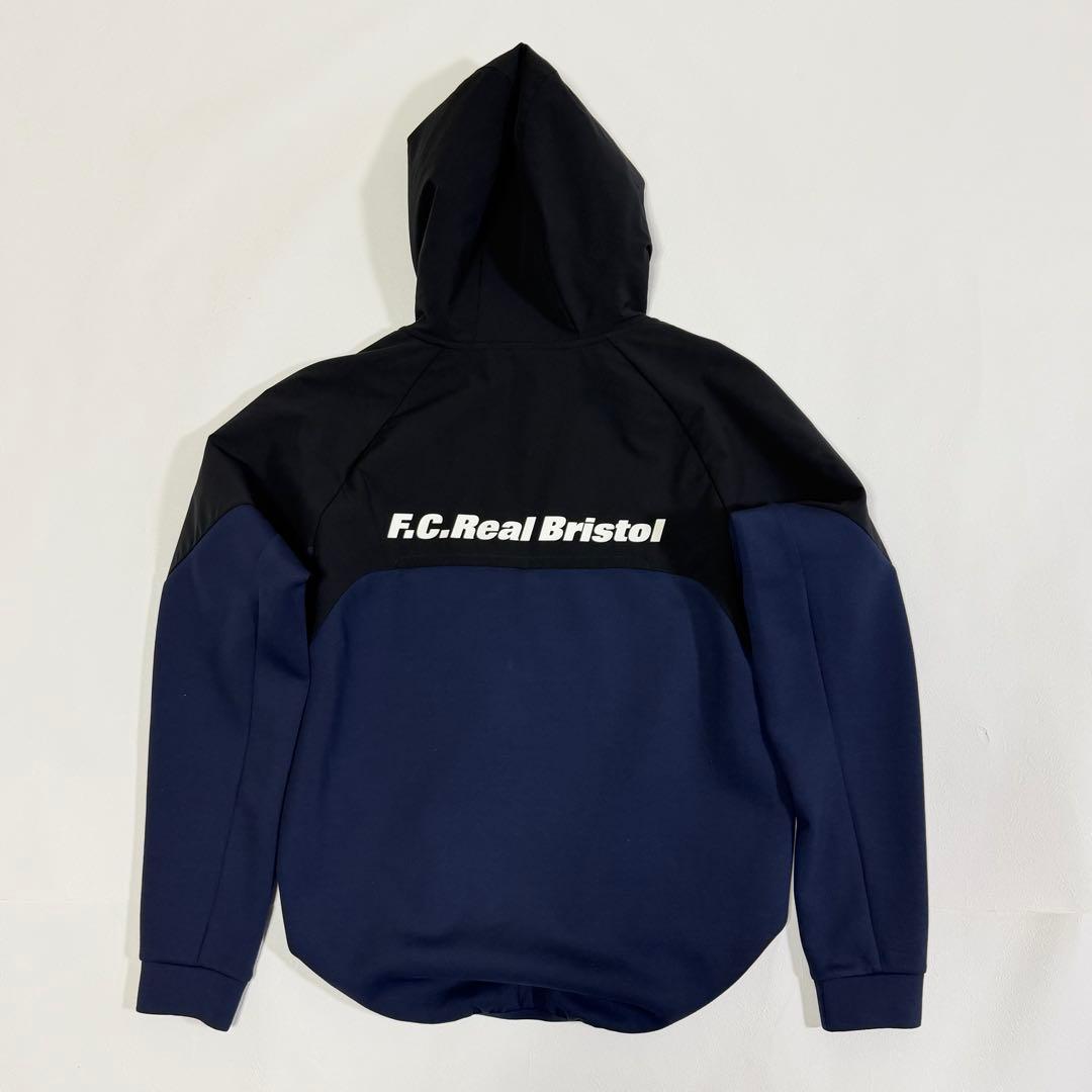 FCRB ベンチレーションフーディパーカー スウェット ネイビー S