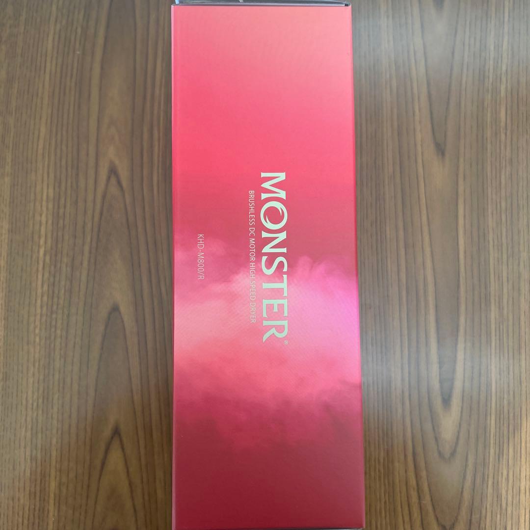 【Koh】MONSTER ヘアドライヤー レッド