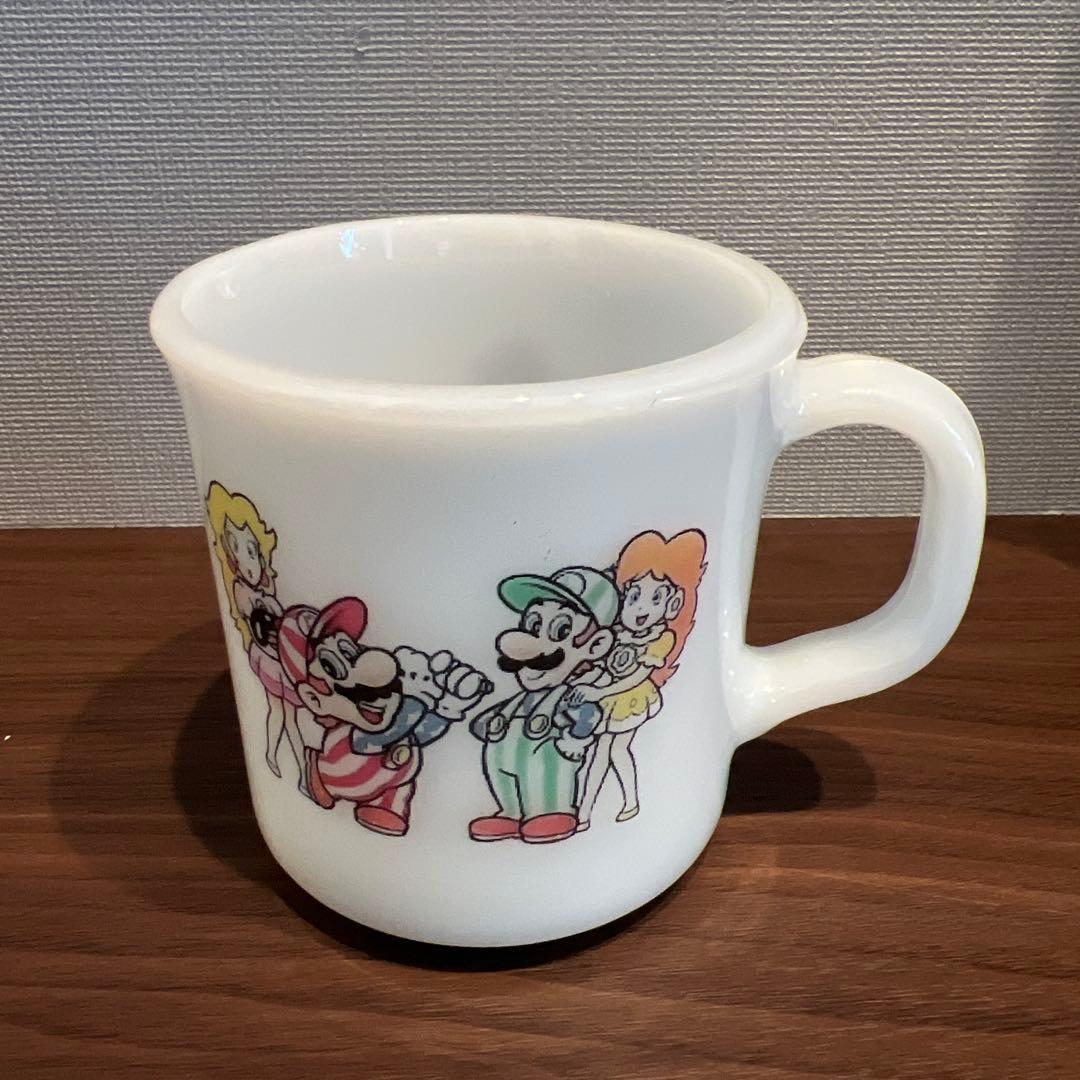 80'レアFire King任天堂 マリオ マグ