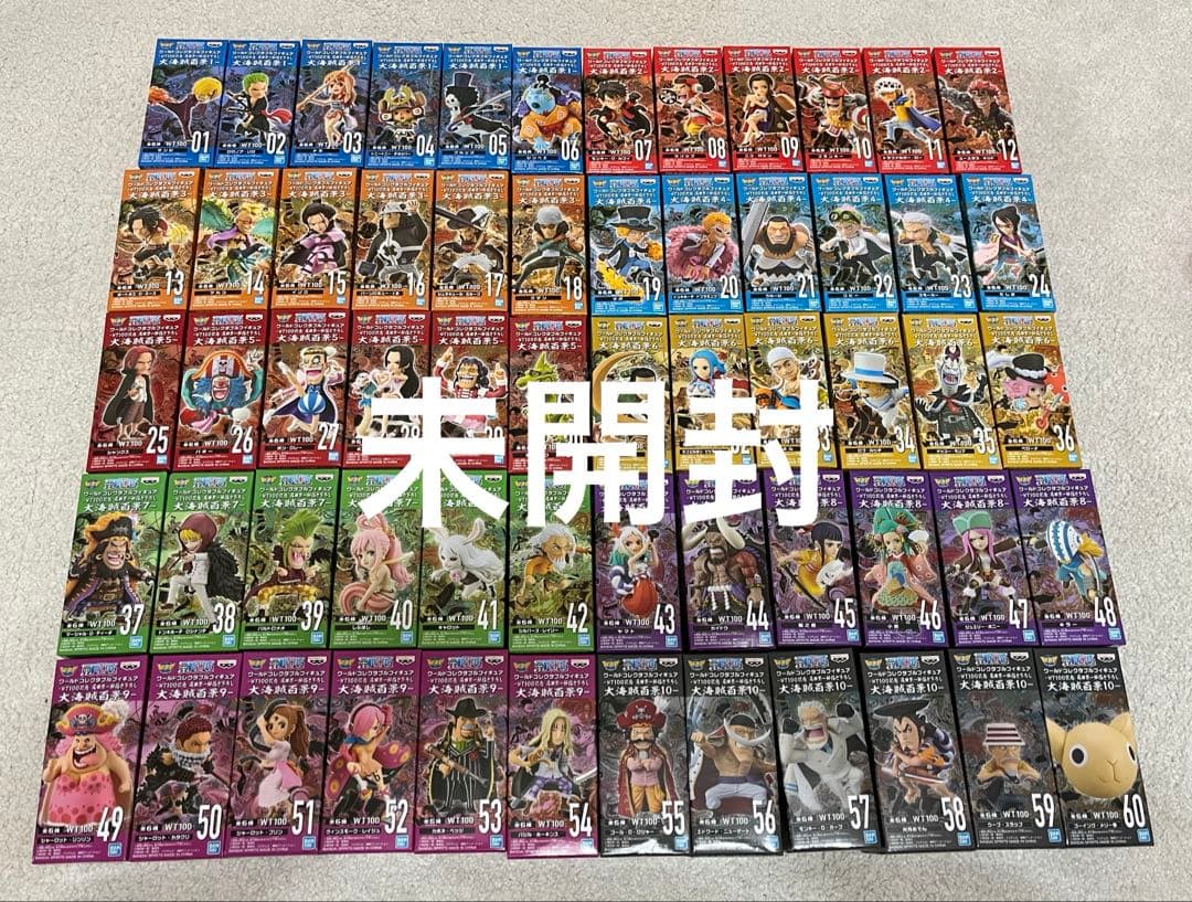 ワンピース 大海賊百景 ワールドコレクタブルフィギュア 全60種