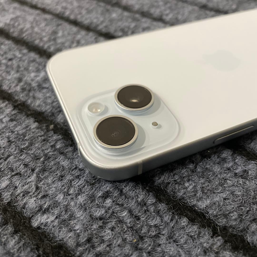 165 Apple iPhone15 128GB ブルー SIMフリー