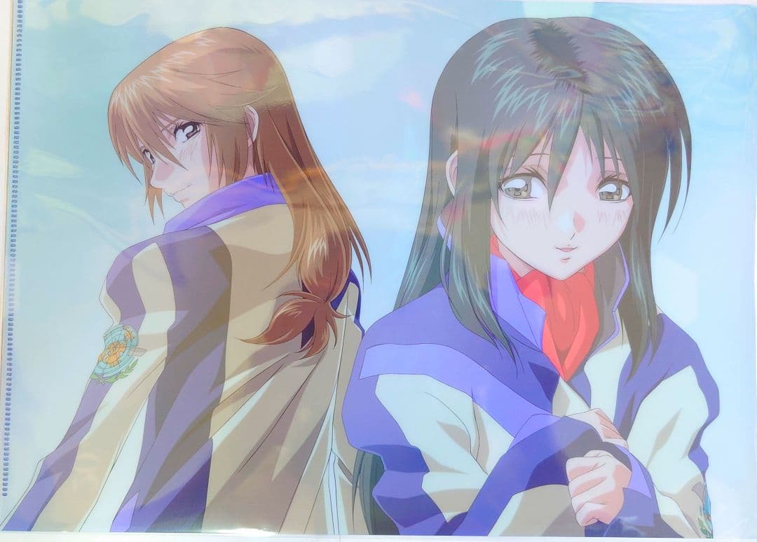 蒼穹のファフナー 皆城総士 皆城乙姫 クリアファイル オンラインくじ