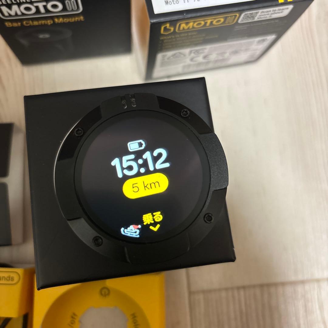 BEELINE MOTO 2& バーマウント 画面にフィルム付き