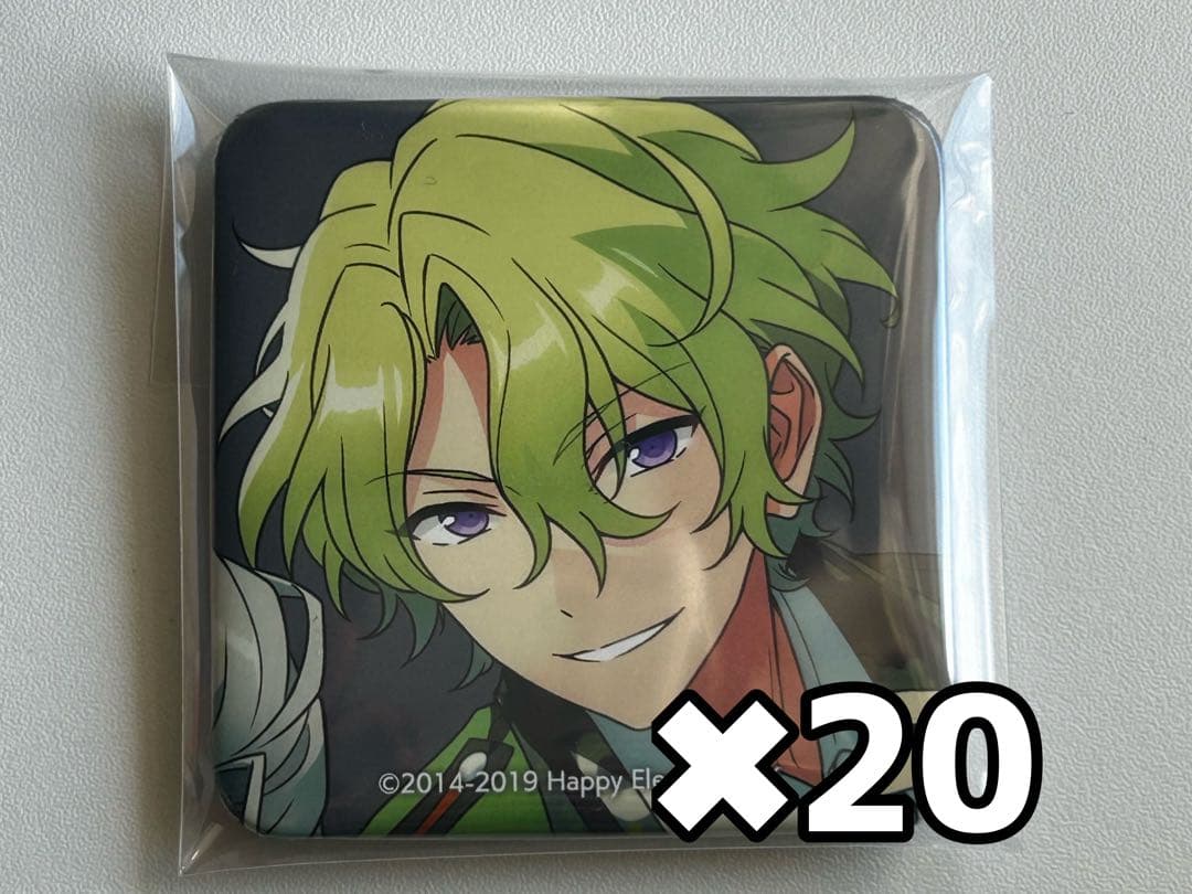 巴日和　アルバム TRIP スクエア缶バッジ