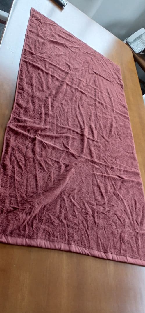 800匁レンガ茶バスタオル120枚！綿100%