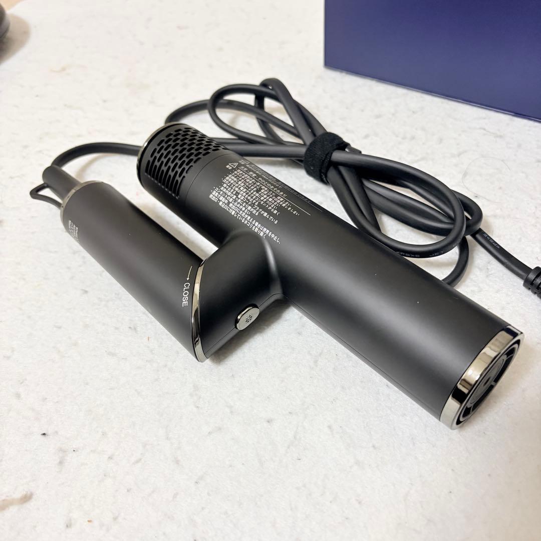 87saku ハナサク ヘアドライヤー ブラック DR-1 マイナスイオン