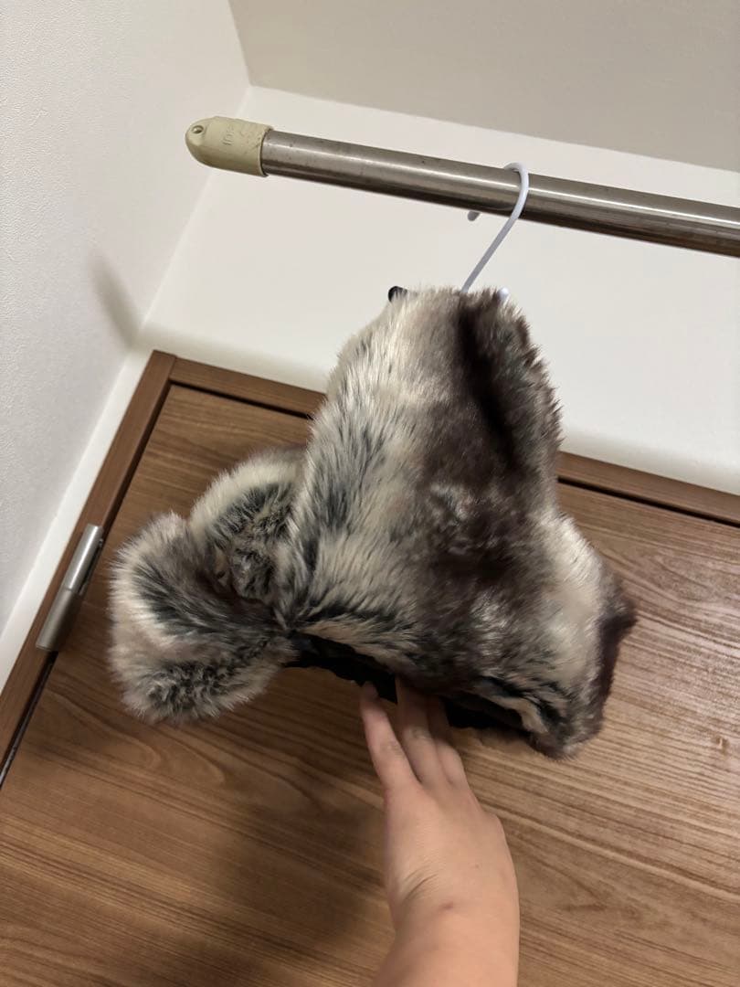 Supreme フライトキャップ ブラウン/ブルー S/M