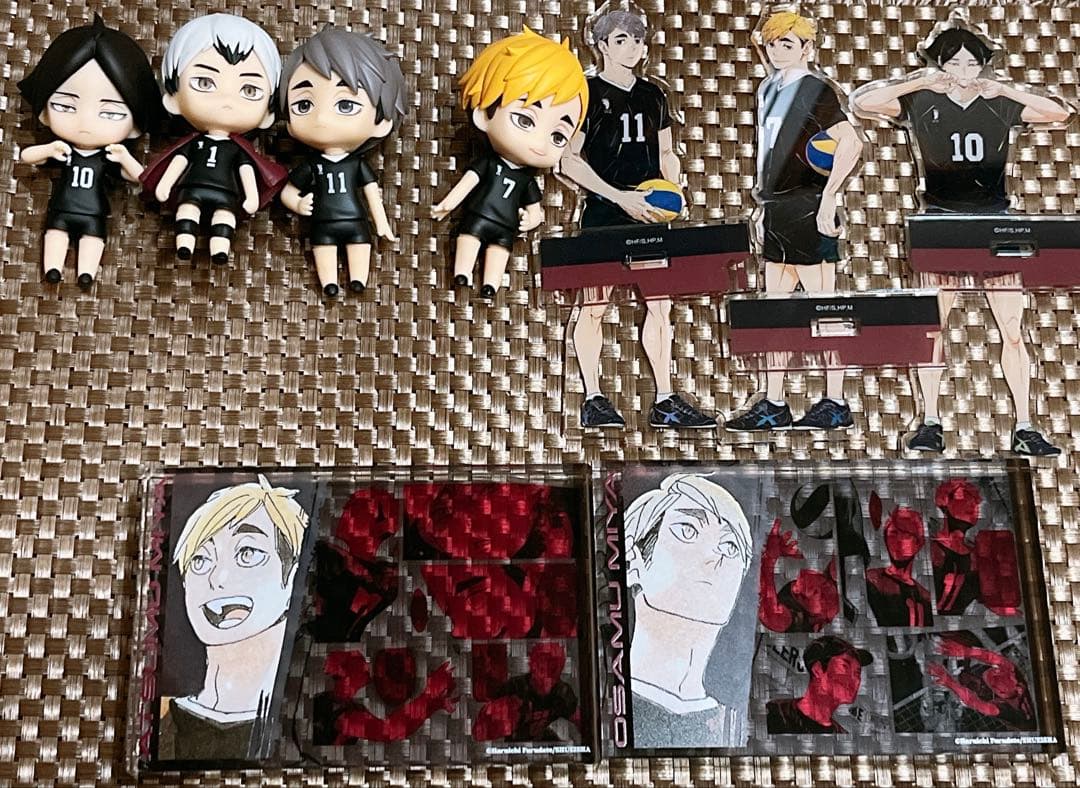 畑*)様 ハイキュー ねんどろいど アクブロ アクスタ 北信介 宮侑 宮治 角名