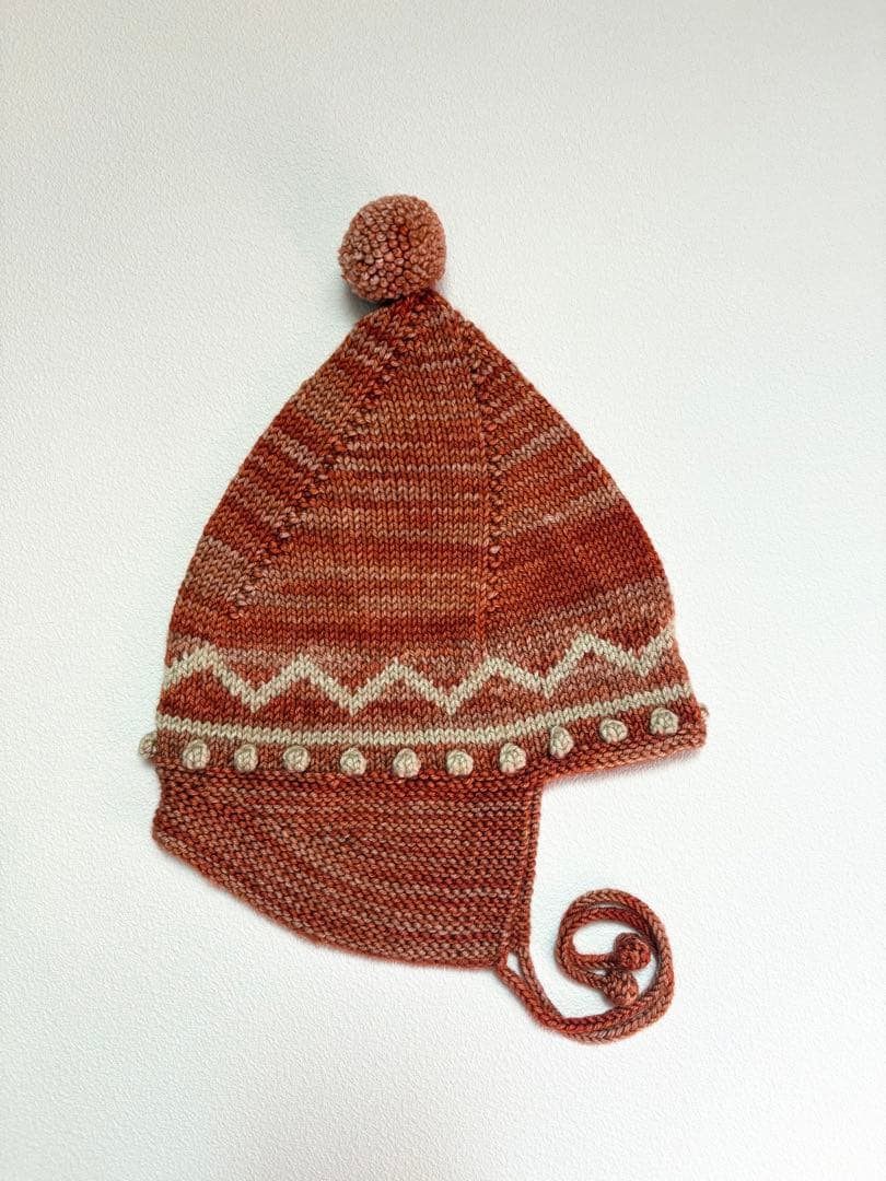 帽子 Misha & Puff pointy peak hat 2-4y