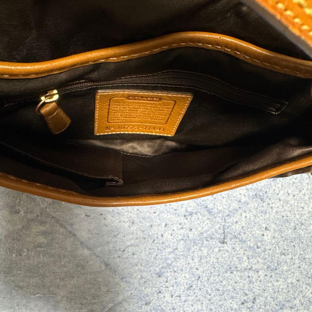 COACH オールドコーチ ワンショルダーバッグ ソーホー ブラウン