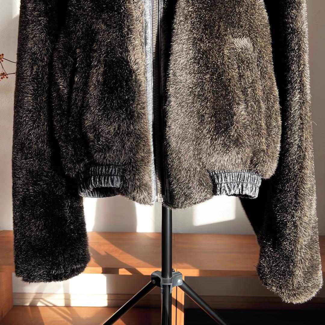 90s Gianni Versace ファー ジャケット ブルゾン ヴィンテージ