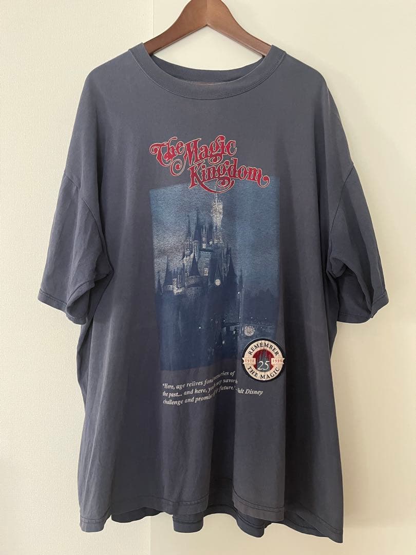 ディズニー ヴィンテージ マジックキングダム 25周年 Tシャツ 90s WDW