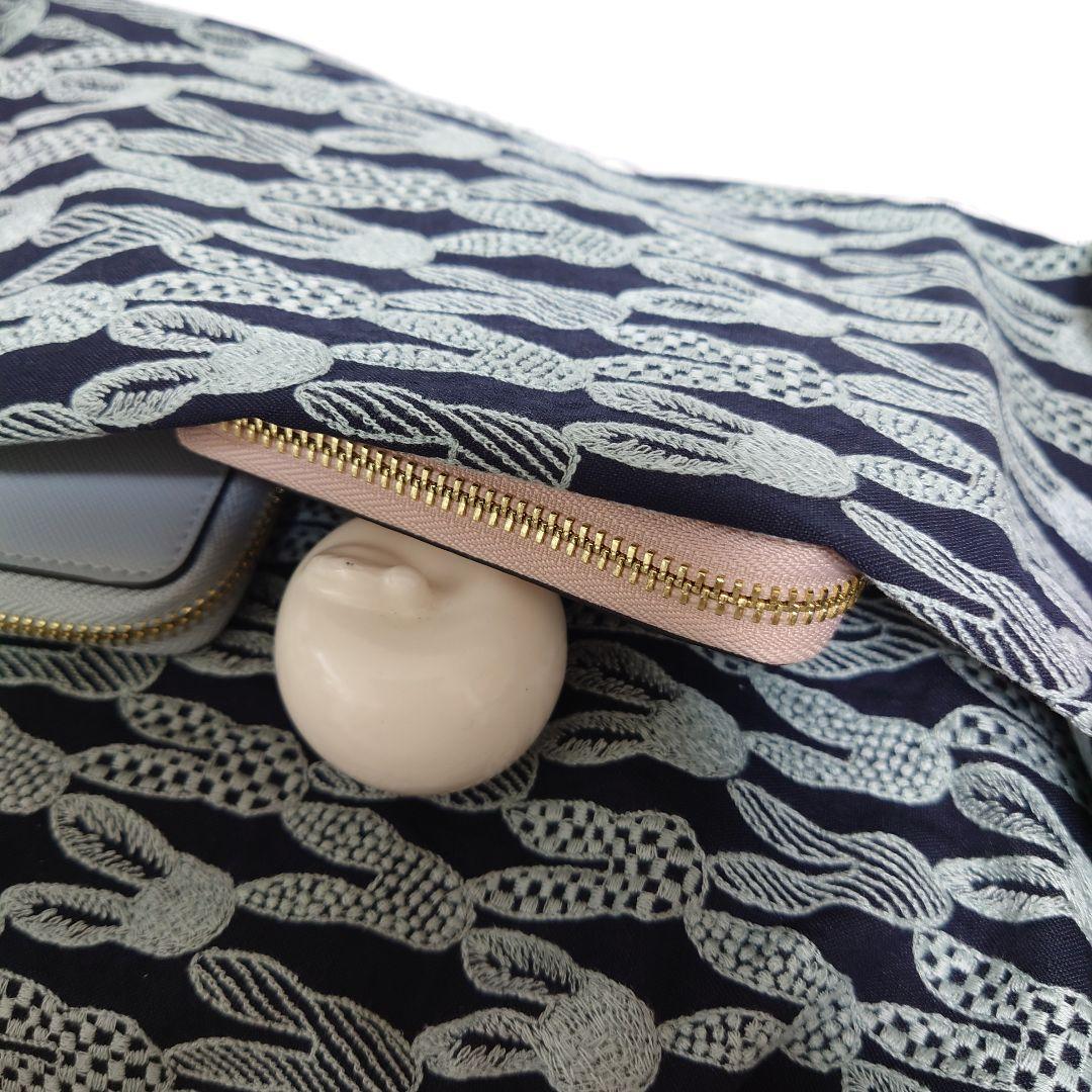 9/28*25 おみこ 本革ギャルソン二つ折り財布 ミナペルホネン