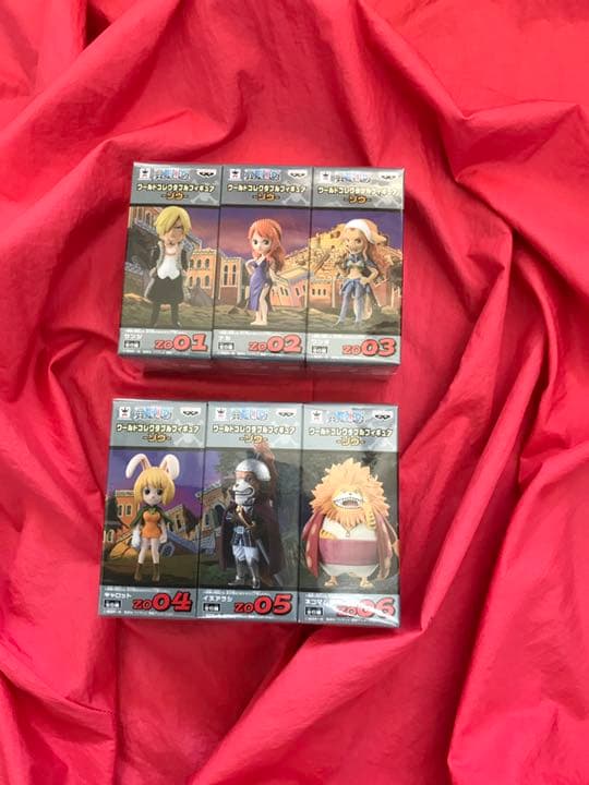 ★ワンピース　ワールドコレクタブルフィギュア WCF ゾウ 6種