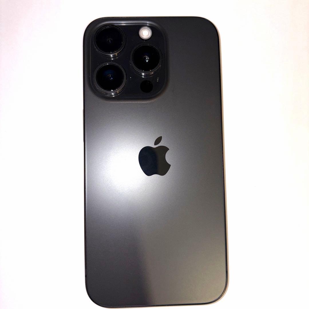 スマートフォン本体 iPhone 15Pro Black Titanium 256GB (