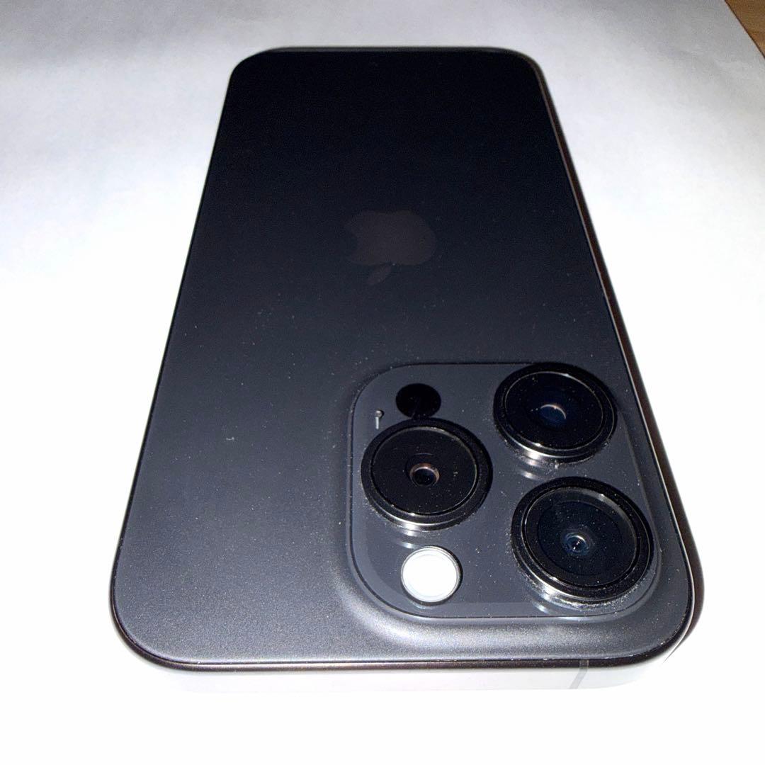 スマートフォン本体 iPhone 15Pro Black Titanium 256GB (