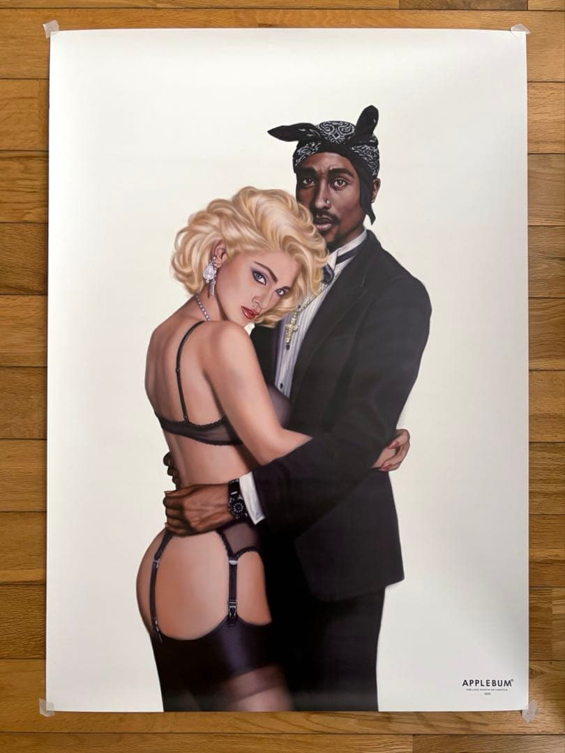 APPLEBUM 2pac Madonna ポスター