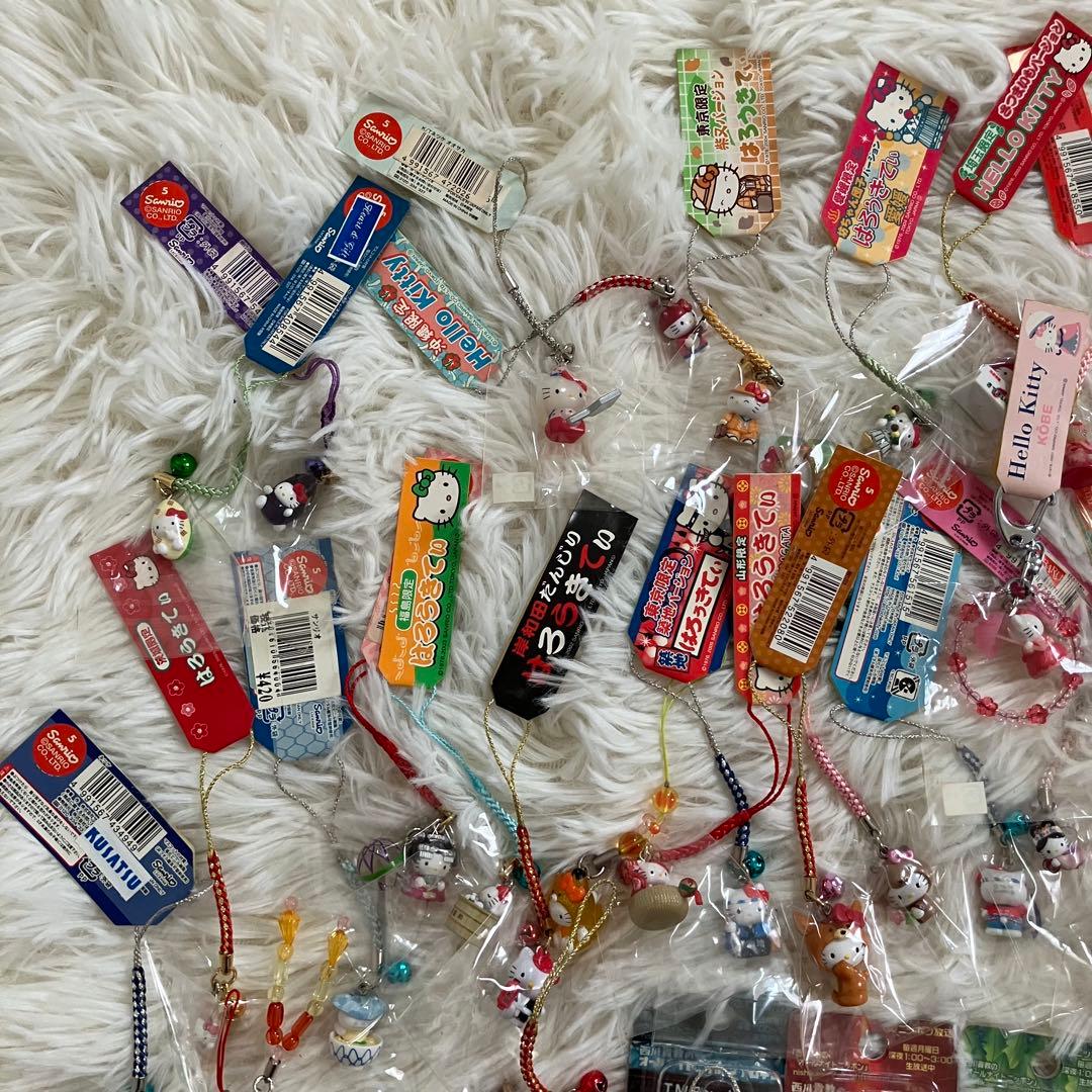 ハローキティ 根付け　ストラップ　マスコット　80個以上　まとめ売り