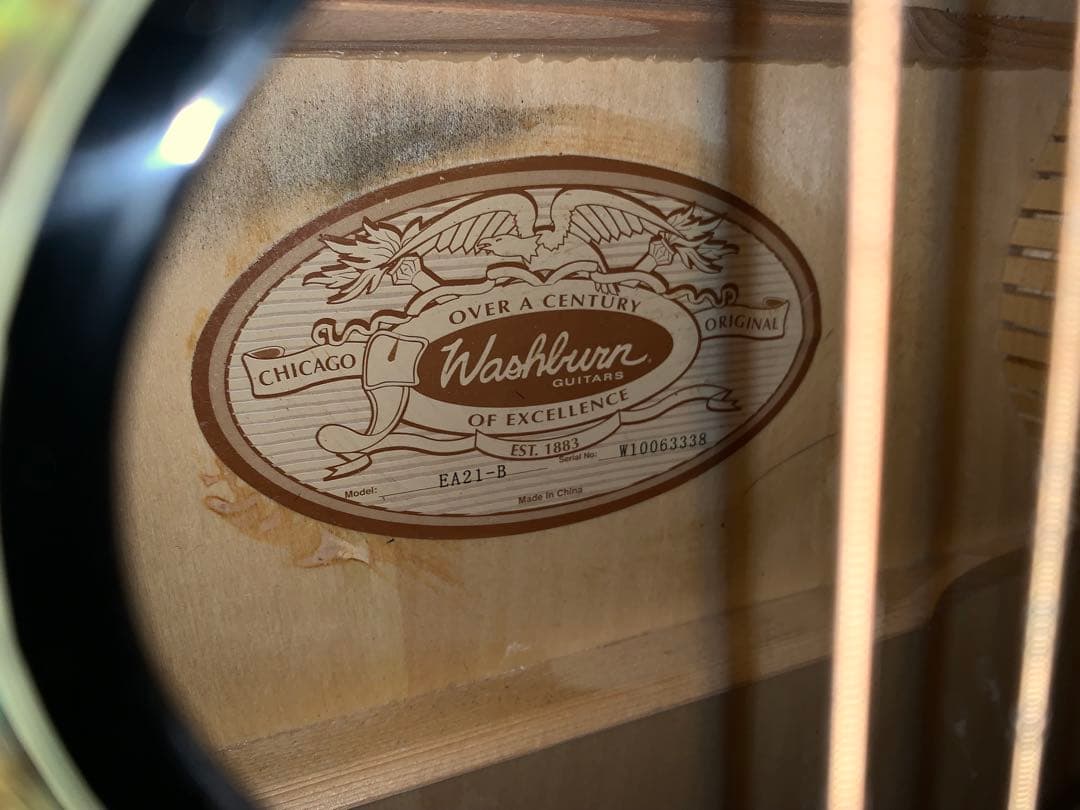 washburn/ワッシャバーン エレアコ ヌーノベッテンコート