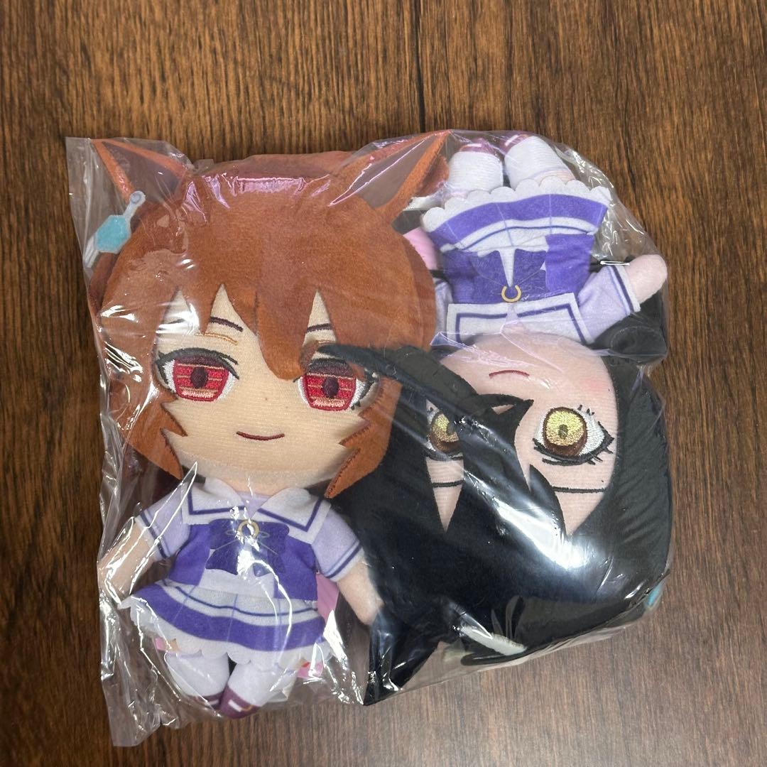 【初期バージョン】ウマ娘 通常ぬいぐるみ アグネスタキオン　マンハッタンカフェ