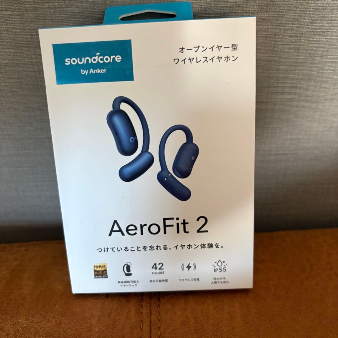 (新品未開封品)soundcore AeroFit 2 ディープブルー