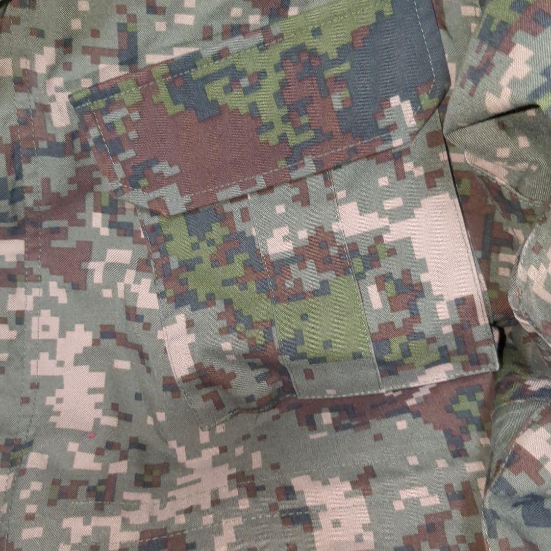 韓国陸軍 デジタル迷彩フィールドジャケット 韓国軍実物　二重生地