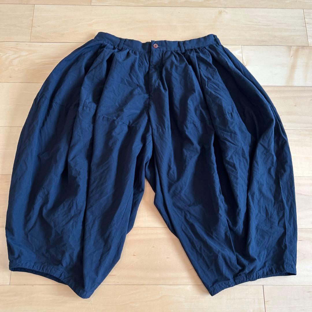 コムデギャルソンオムプリュス　ワイドバルーンパンツ　サイズM ブラック