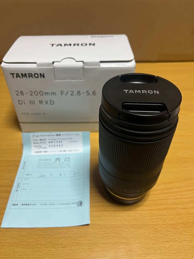 レンズ(ズーム) TAMRON 28-200mm F/2.8-5.6 DI III RXD