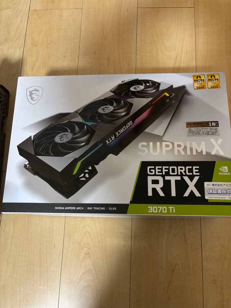 グラフィックボード・グラボ・ビデオカード MSI GeForce RTX 3070 Ti SUPRIM X