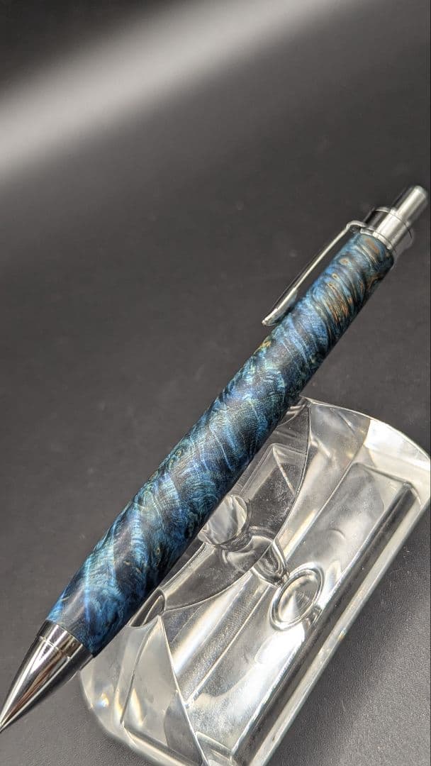 366ペン工房翌檜　スタビライズドウッドバーチバール　木軸シャーペン　ボールペン