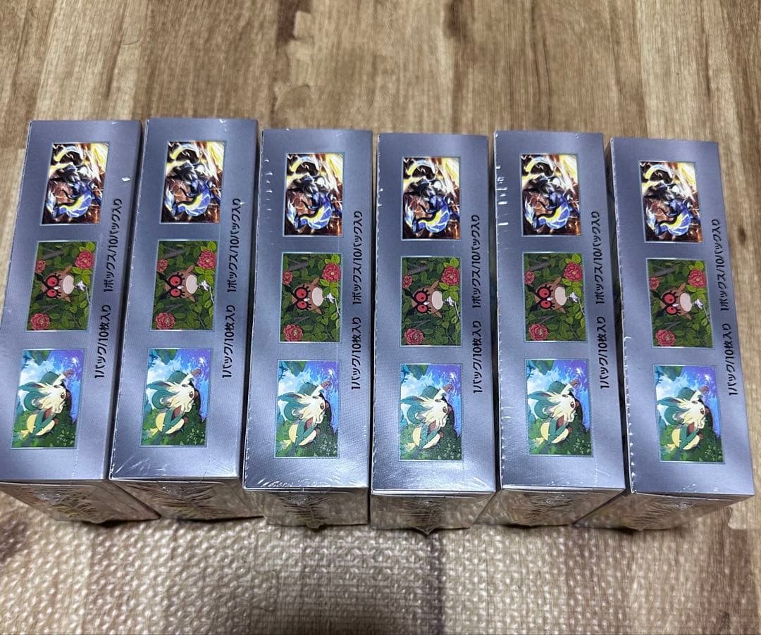 ポケモンカードゲームのテラスタルバースEXの6BOX