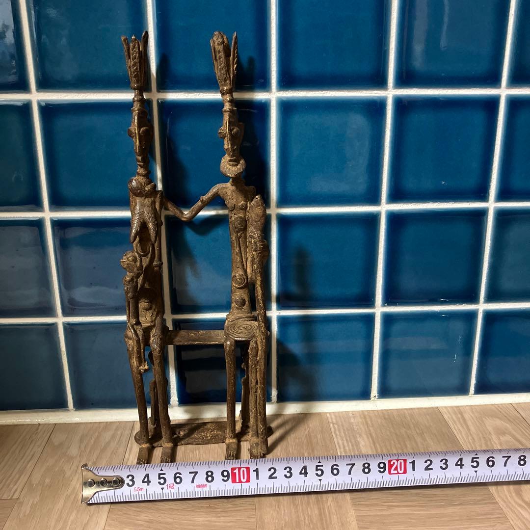 マリ　ドゴン族アフリカンアート 金属製