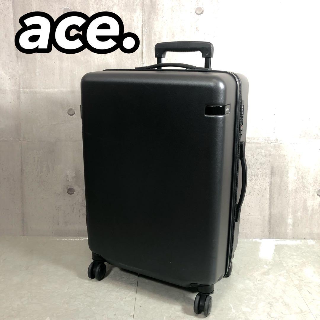ace.　コーナーストーン2Z　スーツケース　ブラック　TSAロック　48L