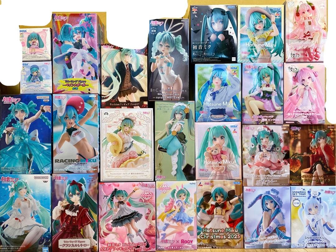 初音ミク　フィギュア　25体セット　まとめ売り　①