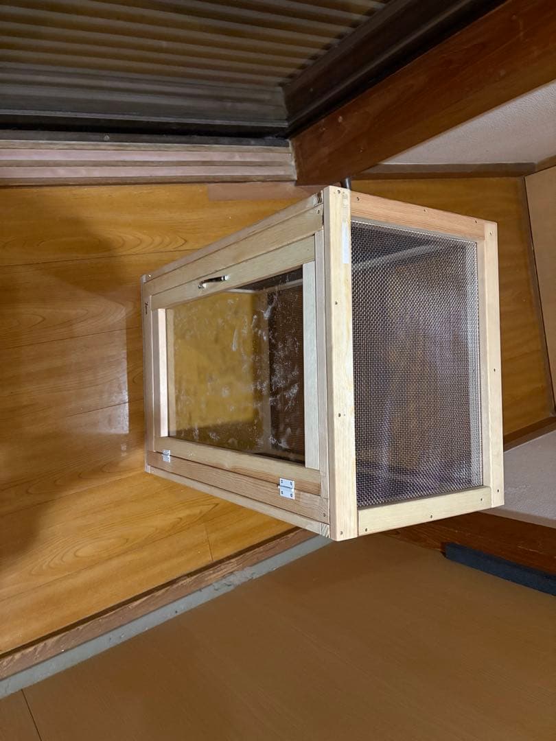 爬虫類ケージ　幅40×奥30×高60 カメレオン　ペット　ケージ　飼育　メッシュ