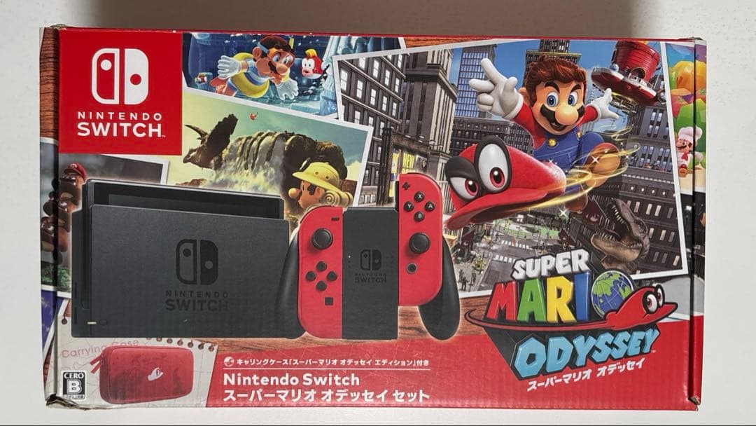 Nintendo Switch本体 スーパーマリオオデッセイモデル