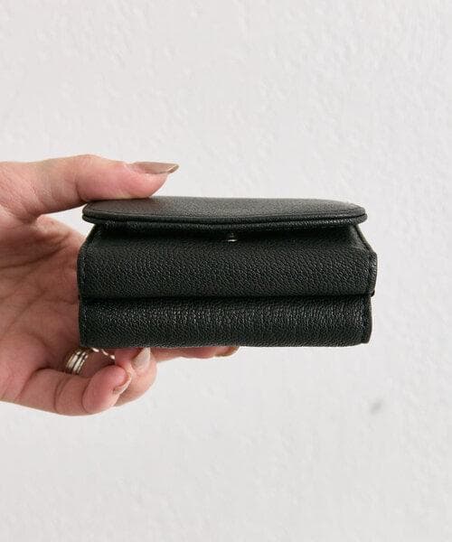 イアパピヨネ「PEZ ×ear」本革/コラボ三つ折りがま口財布