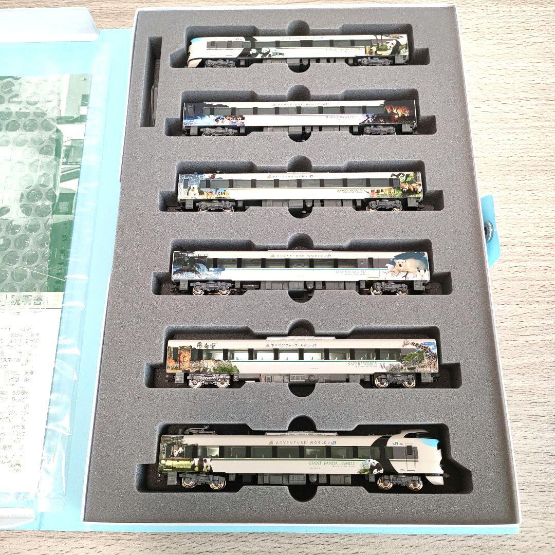 鉄道模型　10-1847 KATO 287系 パンダくろしお 6両セット