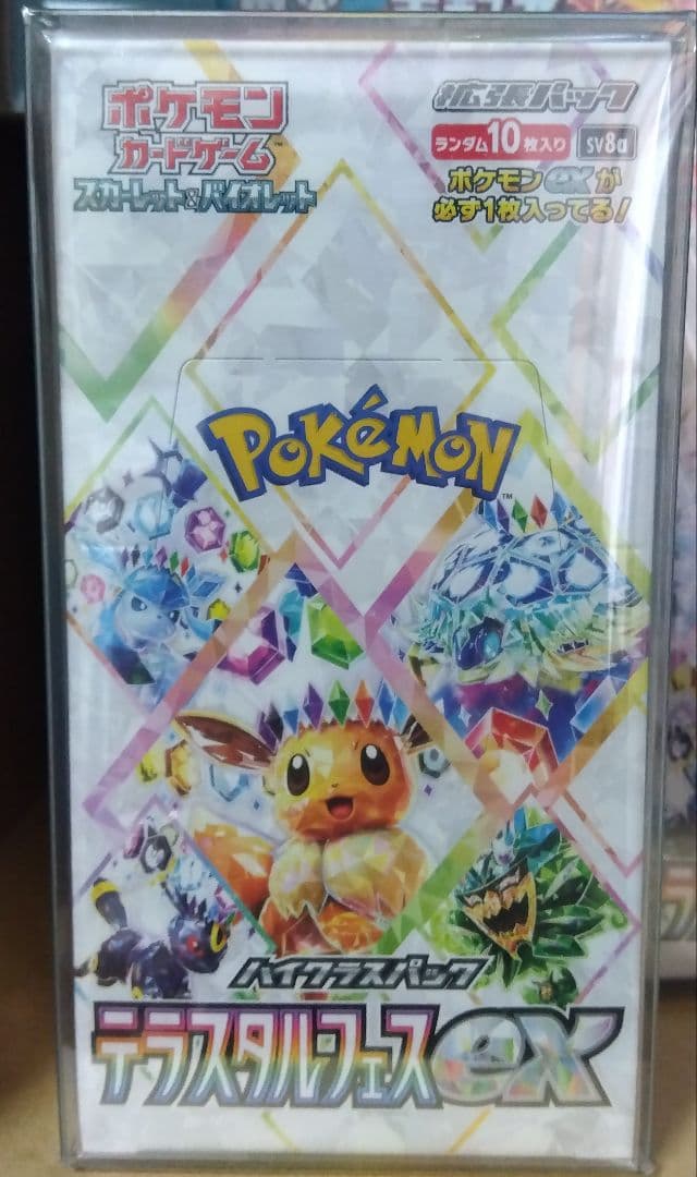 テラスタルフェス　未開封BOX　一箱　埼玉県のスーパー家電量販店産　シュリンク無