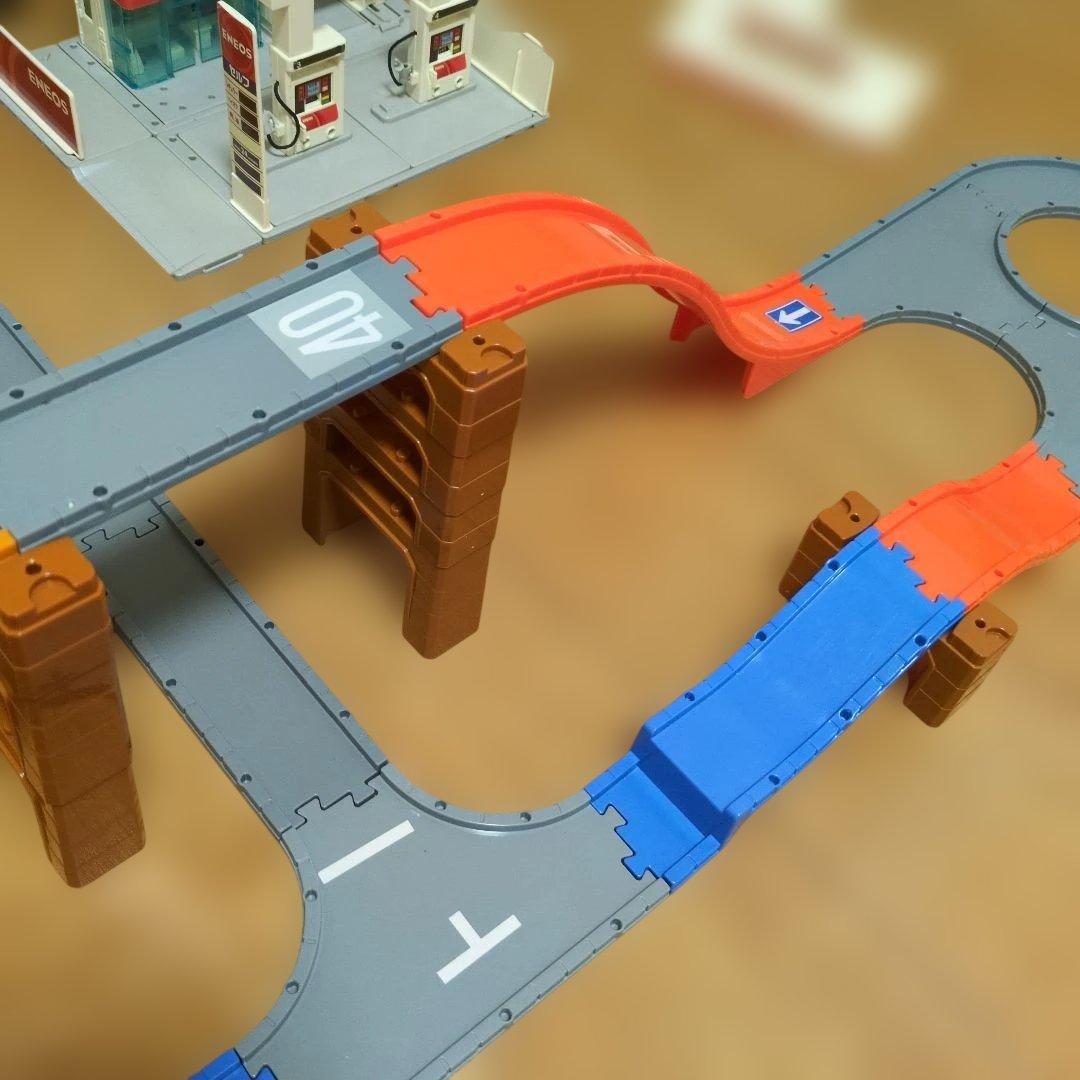 トミカ 道路コース やまみちドライブ　トミカビルディング