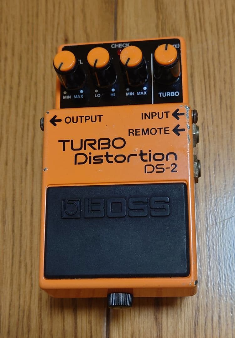 BOSS Turbo Distortion DS-2 ゲルマ ニッセイコンデンサ