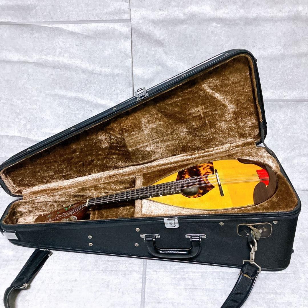 石川捷二郎 No.4 手工品 マンドリン 1982年製 ハードケース付 希少