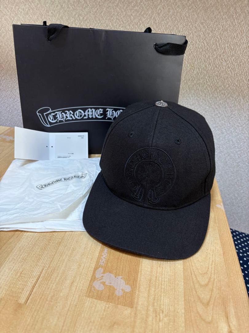 【国内正規品】クロムハーツキャップ　ホースシュー　ウール　付属品あり