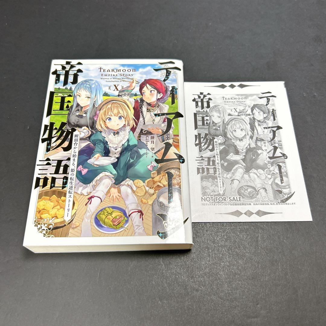 ティアムーン帝国物語 小説 全巻セット 17巻 おまけ1冊 餅月望