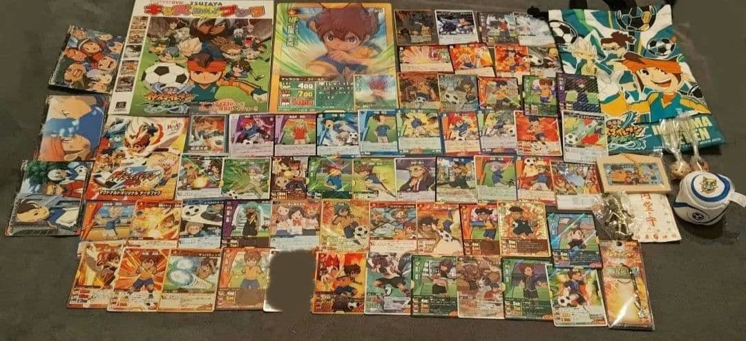 イナイレ　イナGO　カード　メタル根付　カードケース　等　円堂　不動　松風